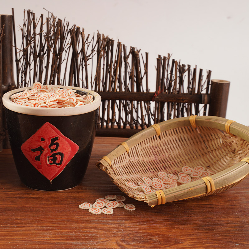 Pastel de pescado japonés liofilizado