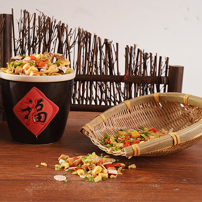 Paquetes de vegetales mixtos deshidratados